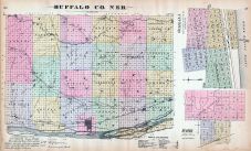 Buffalo County, Ogallala, Scotia, Nebraska State Atlas 1885